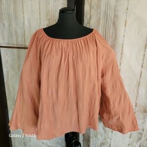 Elizabeth and James Coral Blouse
